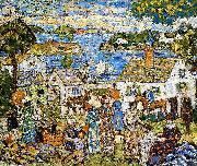 Maurice Prendergast, New England Harbor